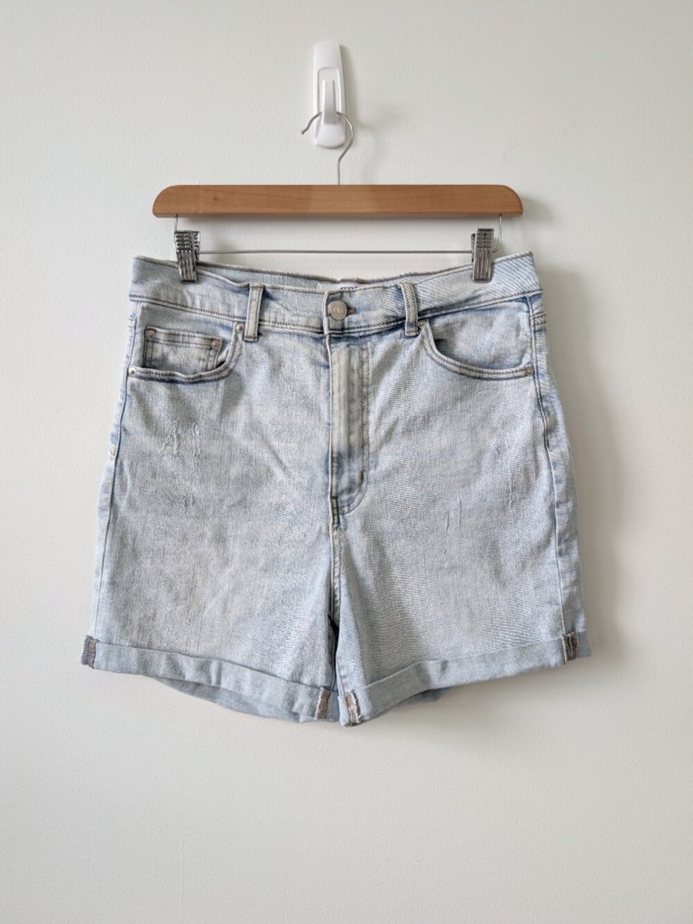 NWOT Midi High-Rise Denim Shorts | Size 11 (Juniors)